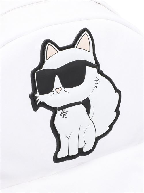 Zaino bambina bianco Karl Lagerfeld Kids | Z30406122